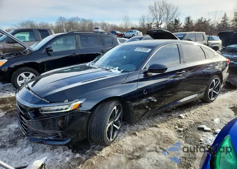 2021 Honda Accord Sport from USA, damaged, VIN 1HGCV1F31MA012035